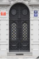 photo texture of door wooden ornate 0003